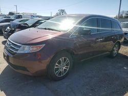 Salvage cars for sale at auction: 2012 Honda Odyssey EXL