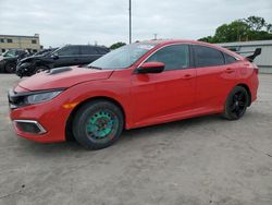 Salvage cars for sale from Copart Wilmer, TX: 2020 Honda Civic LX