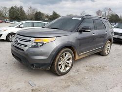 Salvage cars for sale at Madisonville, TN auction: 2014 Ford Explorer XLT