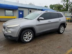 Vehiculos salvage en venta de Copart Wichita, KS: 2018 Jeep Cherokee Latitude