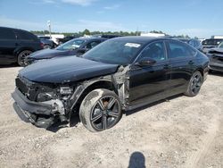 Salvage cars for sale at Houston, TX auction: 2024 Honda Accord Hybrid Sport