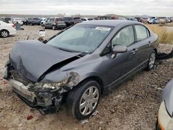 Salvage cars for sale at Magna, UT auction: 2009 Honda Civic LX