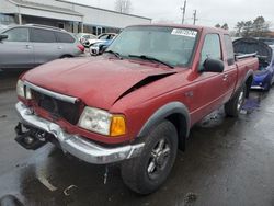 Salvage cars for sale from Copart New Britain, CT: 2004 Ford Ranger Super Cab