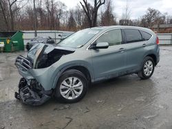 Salvage cars for sale from Copart Albany, NY: 2012 Honda CR-V EX