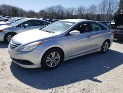 Salvage cars for sale at North Billerica, MA auction: 2014 Hyundai Sonata GLS