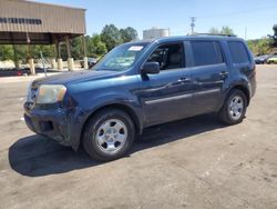 Salvage cars for sale at Gaston, SC auction: 2011 Honda Pilot LX