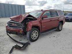 Salvage cars for sale from Copart West Palm Beach, FL: 2017 GMC Yukon SLT