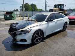 Salvage cars for sale from Copart Montgomery, AL: 2021 Honda Accord Sport