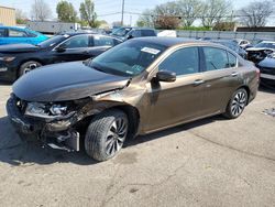 Salvage cars for sale at Moraine, OH auction: 2017 Honda Accord Hybrid