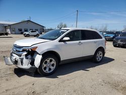 Ford Edge SEL salvage cars for sale: 2011 Ford Edge SEL