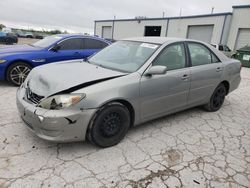 Salvage cars for sale from Copart Kansas City, KS: 2005 Toyota Camry LE