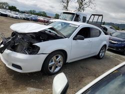 Salvage cars for sale at San Martin, CA auction: 2013 Dodge Avenger SE