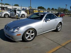 Mercedes-Benz SLK-Class salvage cars for sale: 2001 Mercedes-Benz SLK 230 Kompressor