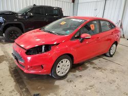 Salvage cars for sale at Franklin, WI auction: 2015 Ford Fiesta SE