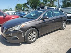 Salvage cars for sale from Copart Riverview, FL: 2015 Hyundai Sonata SE
