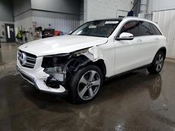 Salvage cars for sale from Copart Ham Lake, MN: 2019 Mercedes-Benz GLC 300 4matic
