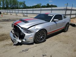 Salvage cars for sale at Spartanburg, SC auction: 2012 Ford Mustang Shelby GT500