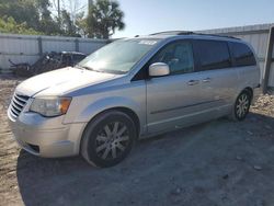 Salvage cars for sale at Riverview, FL auction: 2010 Chrysler Town & Country Touring