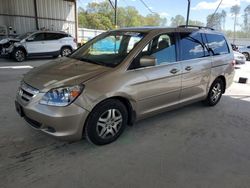 Salvage cars for sale at Cartersville, GA auction: 2007 Honda Odyssey EXL