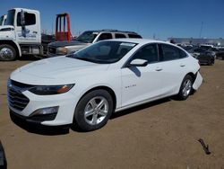 Salvage cars for sale at Brighton, CO auction: 2024 Chevrolet Malibu LS