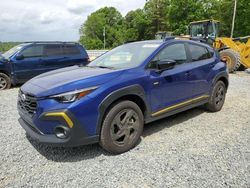 Salvage cars for sale from Copart Concord, NC: 2024 Subaru Crosstrek Sport