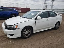 Salvage cars for sale at Elgin, IL auction: 2010 Mitsubishi Lancer ES/ES Sport