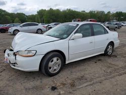 Salvage cars for sale at Conway, AR auction: 2002 Honda Accord EX
