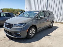 Salvage cars for sale from Copart Windsor, NJ: 2021 Chrysler Pacifica Hybrid Touring L
