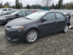 Salvage cars for sale at Graham, WA auction: 2018 Toyota Corolla L