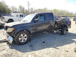Salvage cars for sale from Copart Waldorf, MD: 2009 Nissan Frontier Crew Cab SE