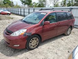 Toyota Sienna xle salvage cars for sale: 2007 Toyota Sienna XLE