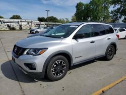 Nissan Pathfinder salvage cars for sale: 2019 Nissan Pathfinder S