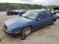Salvage cars for sale at Florence, MS auction: 1990 Chevrolet Corsica LT