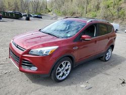 Salvage cars for sale at Marlboro, NY auction: 2013 Ford Escape Titanium