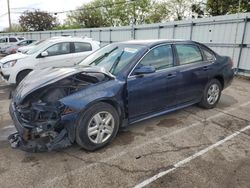 Salvage cars for sale at Moraine, OH auction: 2010 Chevrolet Impala LS