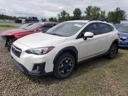 Subaru Crosstrek salvage cars for sale: 2019 Subaru Crosstrek Premium