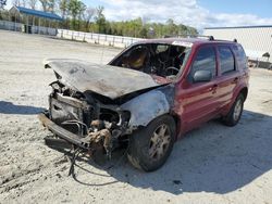 Salvage cars for sale at Spartanburg, SC auction: 2007 Ford Escape Limited