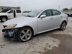 Salvage cars for sale from Copart Wilmer, TX: 2012 Lexus IS 250