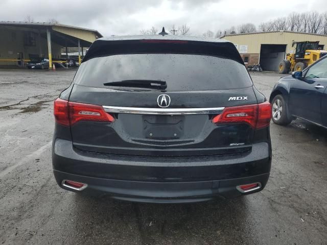 2016 Acura MDX Technology