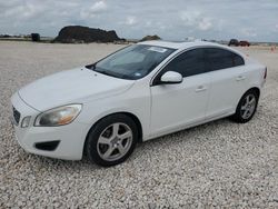 Vehiculos salvage en venta de Copart New Braunfels, TX: 2012 Volvo S60 T5