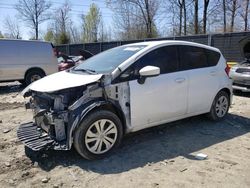 Salvage cars for sale from Copart Waldorf, MD: 2019 Nissan Versa Note S