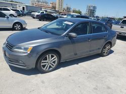 Salvage cars for sale at New Orleans, LA auction: 2015 Volkswagen Jetta TDI