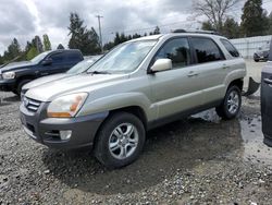 Salvage cars for sale from Copart Graham, WA: 2005 KIA New Sportage