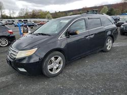 Salvage cars for sale at Grantville, PA auction: 2011 Honda Odyssey Touring