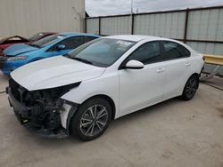 Salvage cars for sale from Copart Haslet, TX: 2022 KIA Forte FE