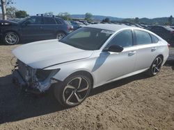 Honda salvage cars for sale: 2021 Honda Accord Sport