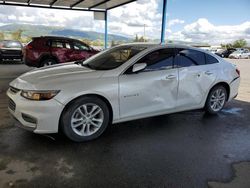 Salvage cars for sale at San Martin, CA auction: 2016 Chevrolet Malibu LT