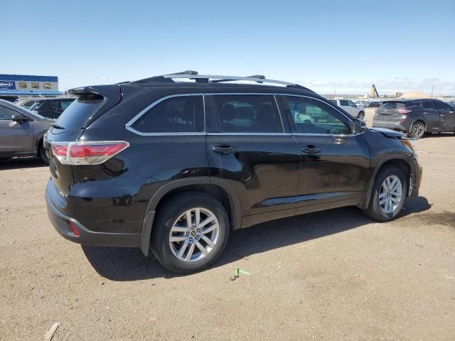 2016 Toyota Highlander LE