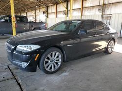 Salvage cars for sale from Copart Phoenix, AZ: 2012 BMW 528 I
