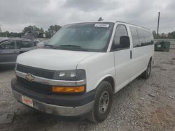 Salvage trucks for sale at Montgomery, AL auction: 2019 Chevrolet Express G3500 LT